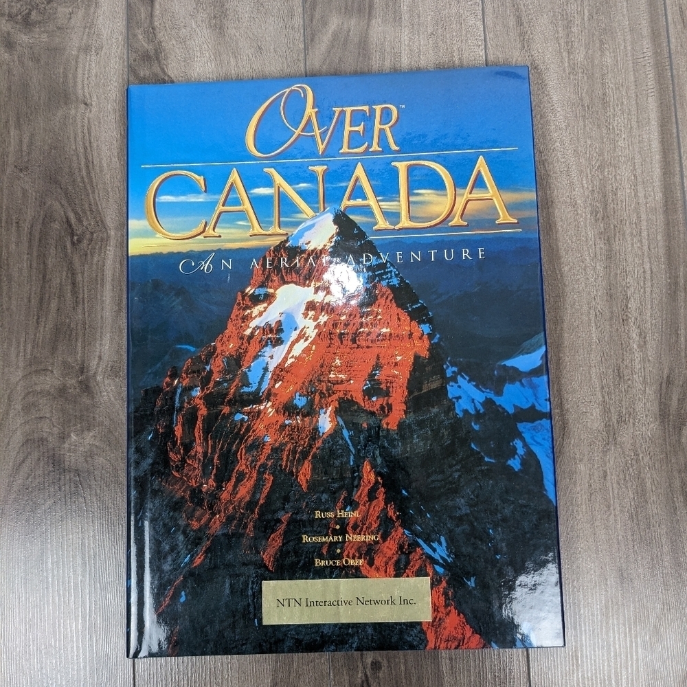 Over Canada: An Aerial Adventure Hardcover Coffee Table Book